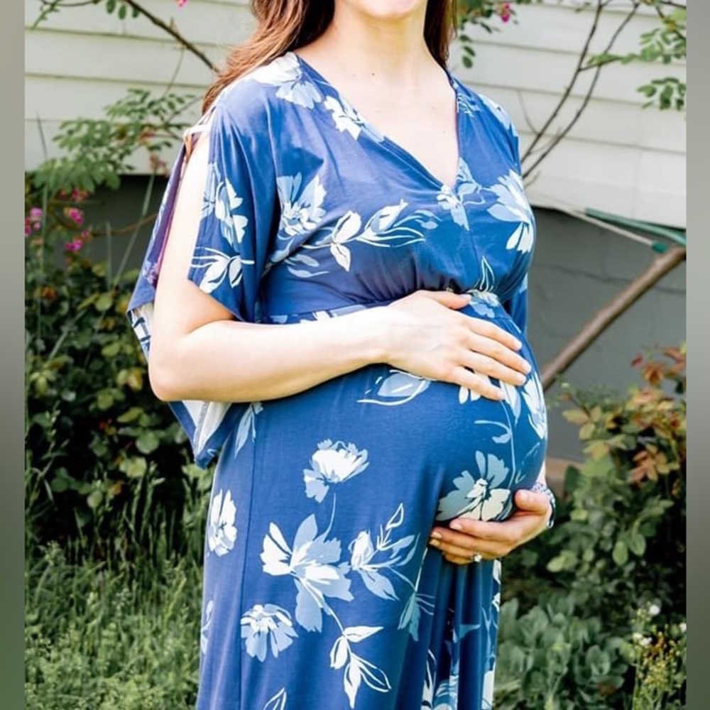 Isabel Maternity Maxi Dress